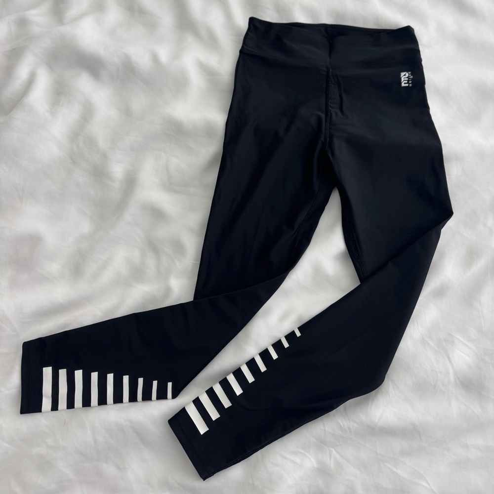 P.E Nation strike zone black leggings